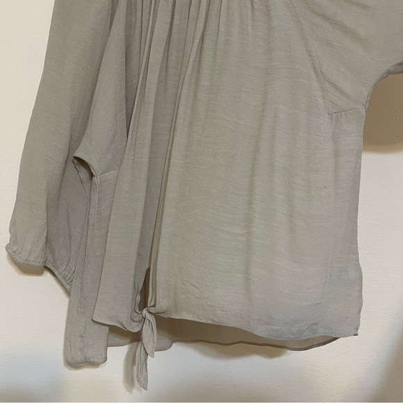 JM Collection Peasant Top Front Tie Size 4X - Picture 5 of 9